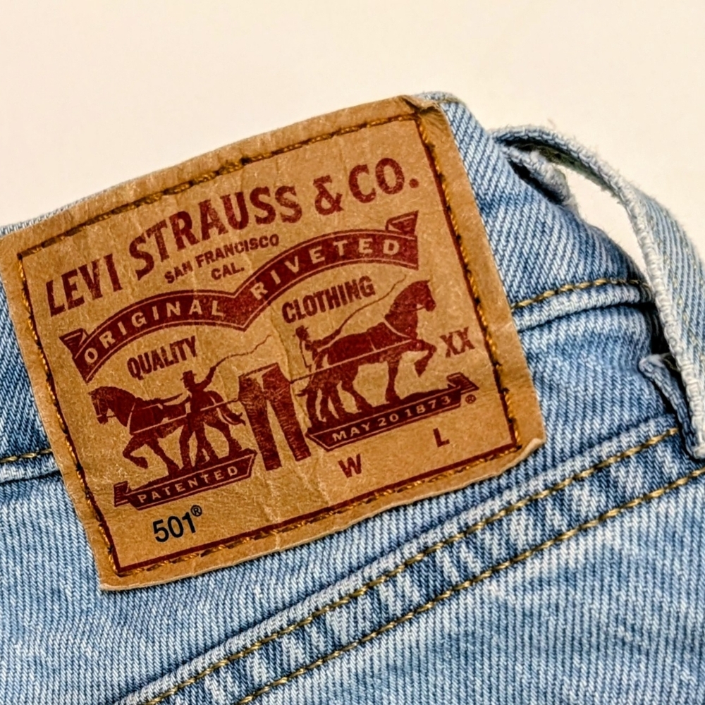 Levi's 501® Original Fit Stretch Women's Jeans, size W25 L30 - Picture 6 of 16
